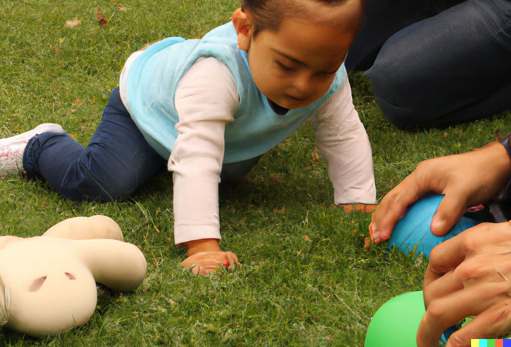 3 Outdoor activities to increase intelligence with your baby.