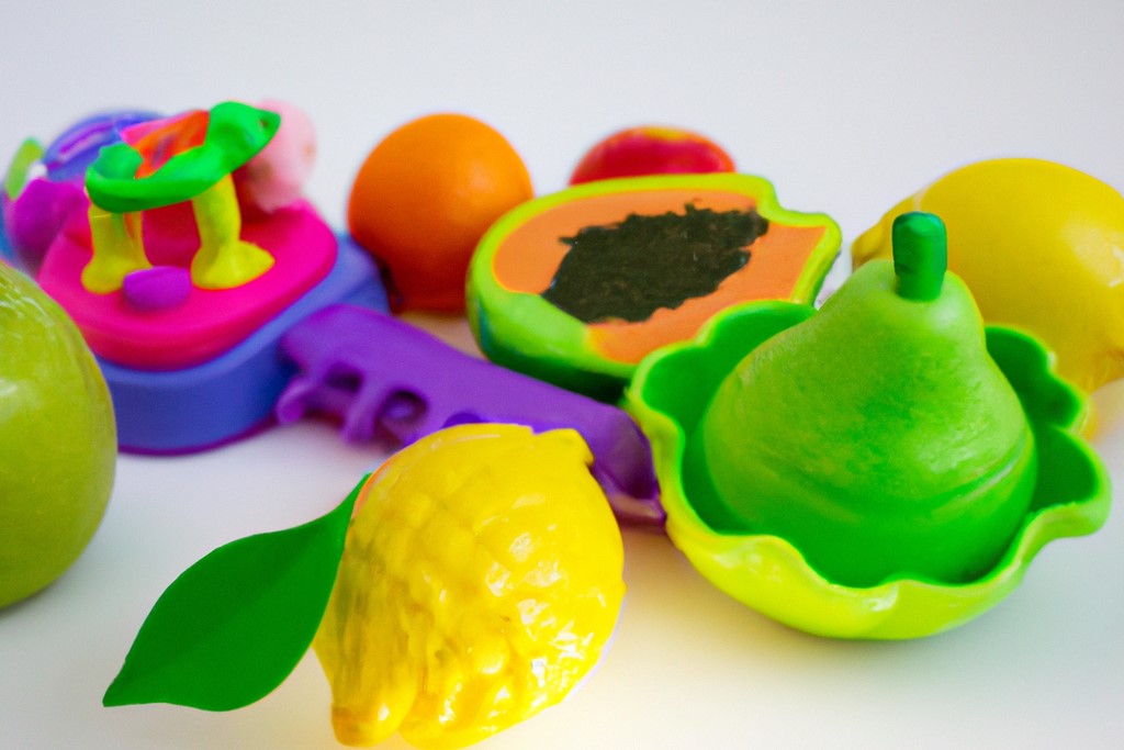 Can fruits be used as baby toys?